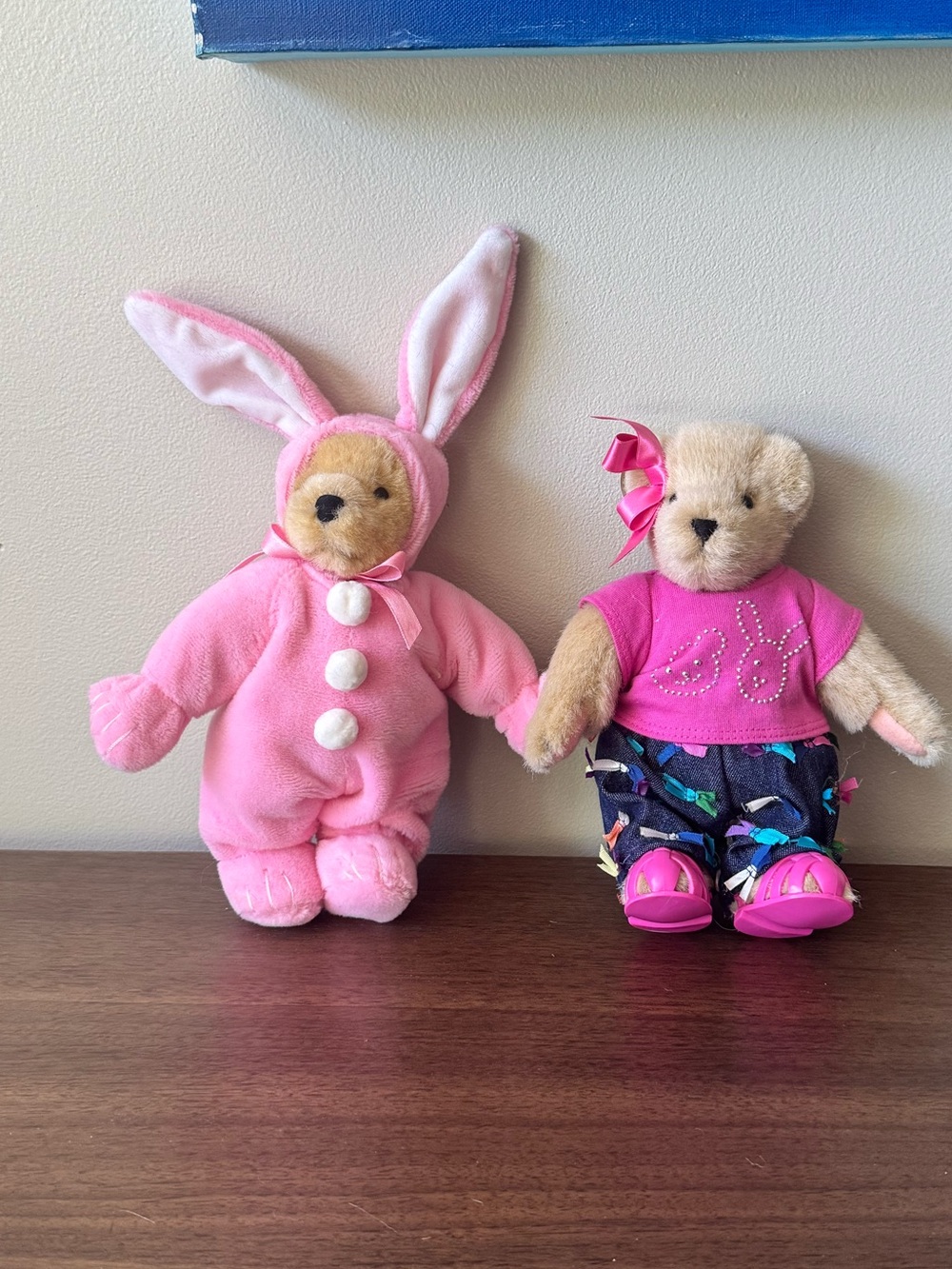Vintage Muffy VanderBear Plush Duo North American Bear Co  lot toys stuffed
